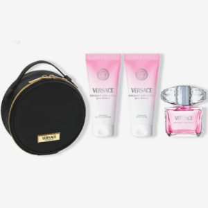 Versace Bright Crystal Perfume 3 Pc. Gift Set for Women