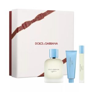 Light Blue 3 PCS Set by Dolce & Gabbana for Men